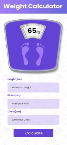 Digital Kitchen Weight Scale для Android — скриншот 3