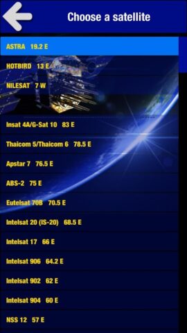 Dish Install, Pointer & Align для Android — скриншот 5