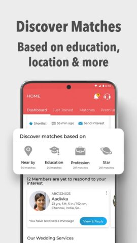 Divorcee Matrimony-Shaadi App для Android — скриншот 4