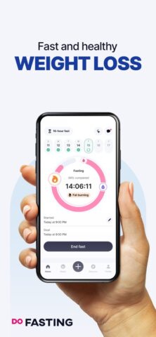 DoFasting Intermittent Fasting для iOS — скриншот 1