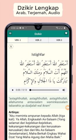 Doa dan Dzikir Setelah Sholat для Android — скриншот 2