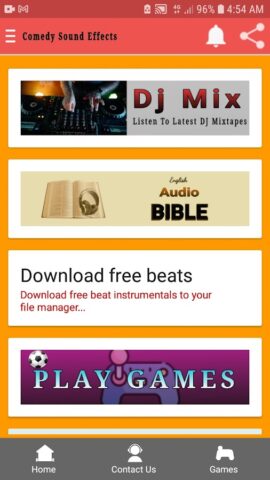 Download Comedy Sound Effects для Android — скриншот 2