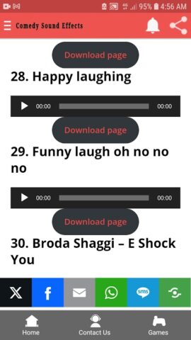 Download Comedy Sound Effects для Android — скриншот 3