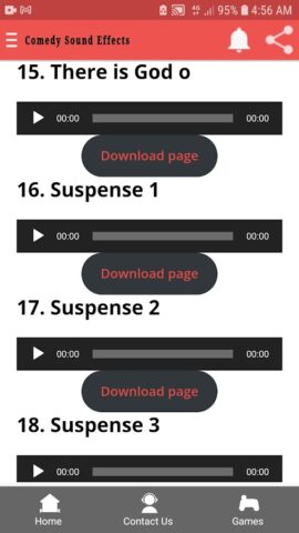 Download Comedy Sound Effects для Android — скриншот 4