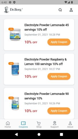 Dr. Berg для Android — скриншот 2