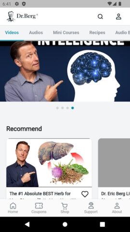 Dr. Berg для Android — скриншот 5