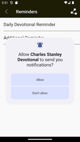 Dr. Charles Stanley Devotional для Android — скриншот 4