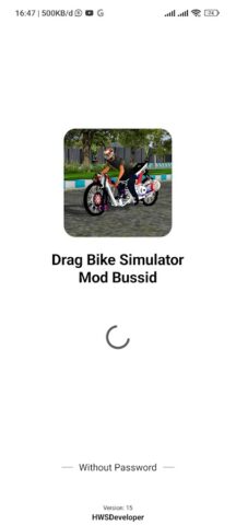 Drag Bike Simulator Mod Bussid для Android — скриншот 2