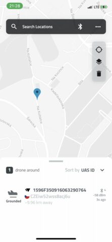 Drone Scanner для iOS — скриншот 1