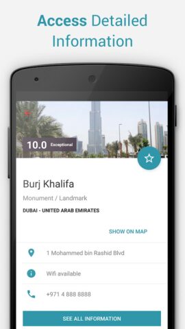Dubai Offline City Map для Android — скриншот 3
