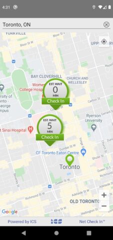 Dynacare — Net Check In для Android — скриншот 1