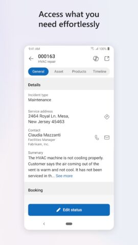 Field Service (Dynamics 365) для Android — скриншот 4