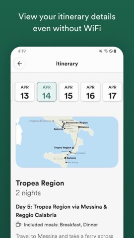 EF Go Ahead Tours для Android — скриншот 4
