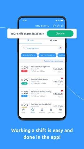 ESHYFT — Per Diem Nursing для Android — скриншот 5