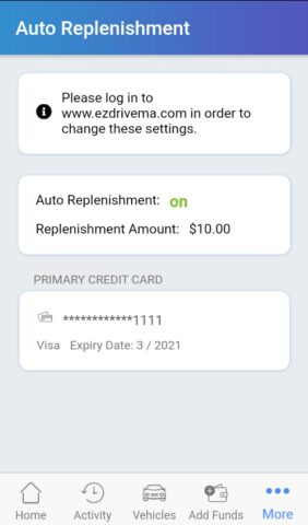 EZ Tolls MA для Android — скриншот 4