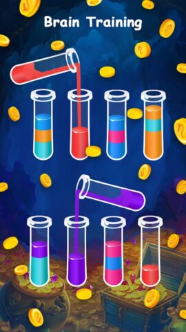 Earn Money — Water Sort Puzzle для Android — скриншот 4