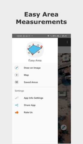 Easy Area : Land Area Measure для Android — скриншот 1