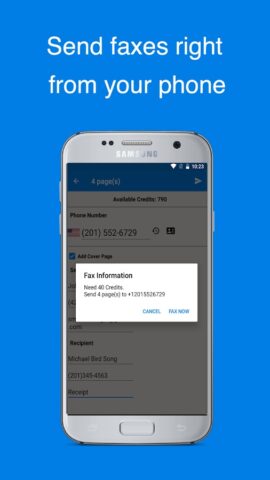 Easy Fax — Send Fax from Phone для Android — скриншот 1