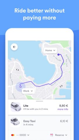 Easy Taxi, a Cabify app для Android — скриншот 3