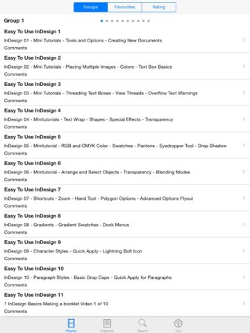 Easy To Use — Adobe InDesign Edition для iOS — скриншот 2