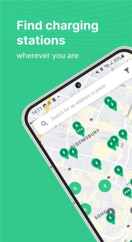 Electromaps: Charging stations для Android — скриншот 1