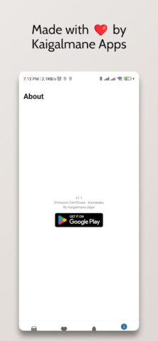 Emission Certificate Karnataka для Android — скриншот 4