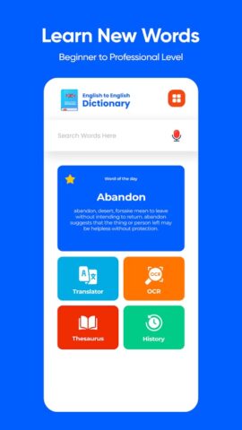 English Dictionary, Translator для Android — скриншот 2