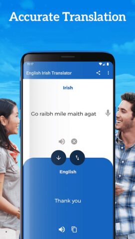English Irish Translator для Android — скриншот 5
