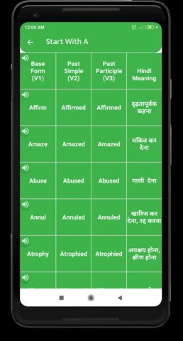 All Verbs In Hindi для Android — скриншот 4