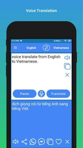 English Vietnamese Translator для Android — скриншот 5