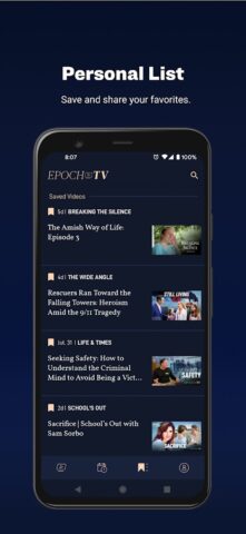 Epoch TV для Android — скриншот 4