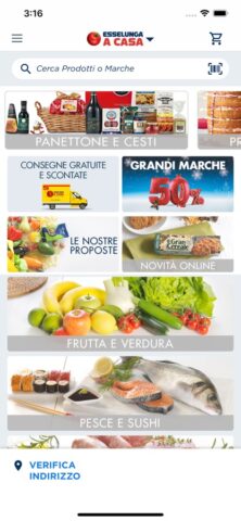 Esselunga OnLine для iOS — скриншот 1