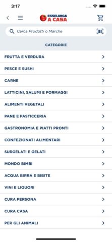 Esselunga OnLine для iOS — скриншот 2