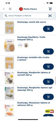 Esselunga OnLine для iOS — скриншот 3
