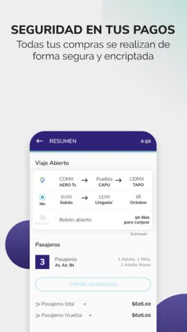 Estrella Roja Boletos Autobús для Android — скриншот 3