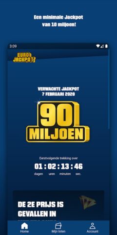 Eurojackpot для Android — скриншот 1