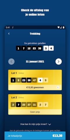 Eurojackpot для Android — скриншот 3