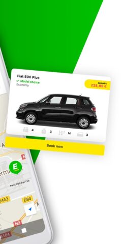 Europcar — Car & Van Hire для Android — скриншот 2