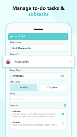 Event Planner — Guests, Todo для Android — скриншот 4