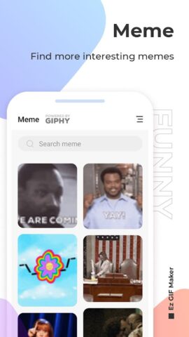 Ez GIF Maker: Convertor&Editor для Android — скриншот 2
