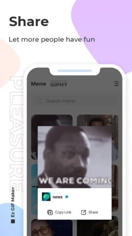 Ez GIF Maker: Convertor&Editor для Android — скриншот 3