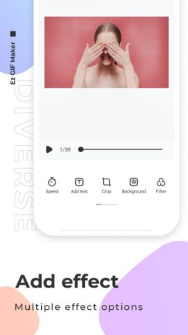 Ez GIF Maker: Convertor&Editor для Android — скриншот 5