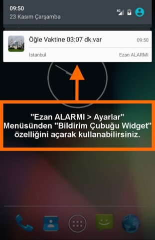 Ezan ALARMI для Android — скриншот 2