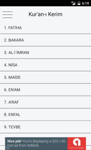 Ezan ALARMI для Android — скриншот 5