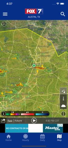 FOX 7 Austin: Weather для iOS — скриншот 3