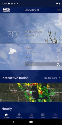FOX6 Milwaukee: Weather для Android — скриншот 1
