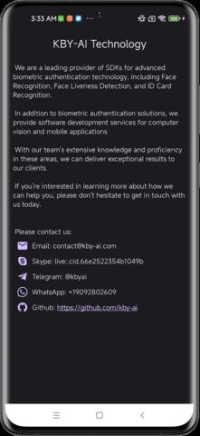 Face Recognition для Android — скриншот 3
