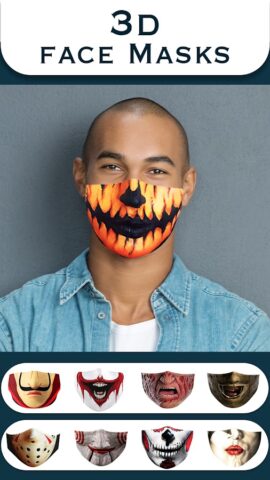 Face mask Photo Editor для Android — скриншот 4