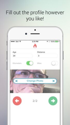 Fake Profile Generator для iOS — скриншот 2
