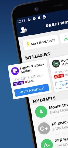 Fantasy Football Draft Wizard для Android — скриншот 1